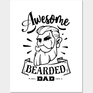 Awesome Bearded Dad Posters and Art